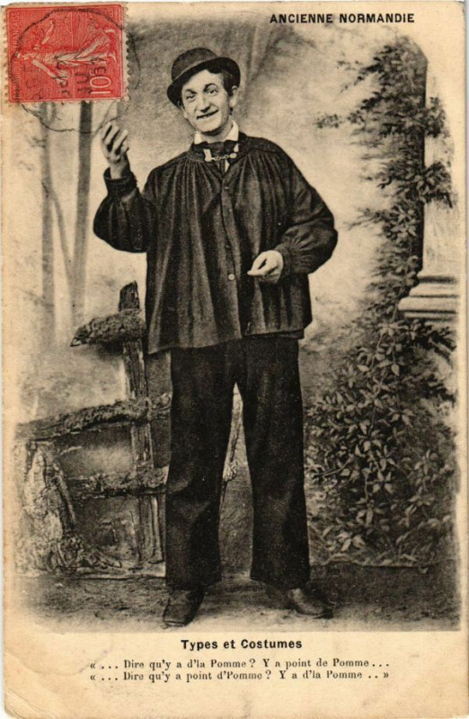 Carte postale ancienne Types et Costumes