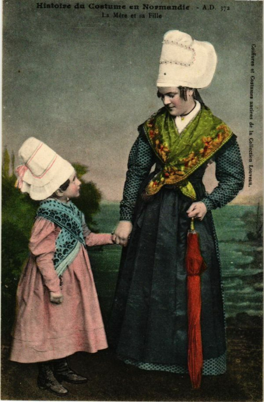Carte postale ancienne La Mere et la Fille