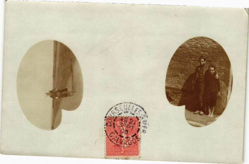 Carte postale ancienne Courseulles-sur-Mer à Courseulles-sur-Mer