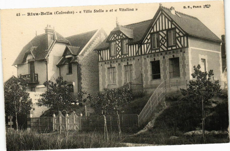 Carte postale ancienne Riva-Bella - Villa Stella
