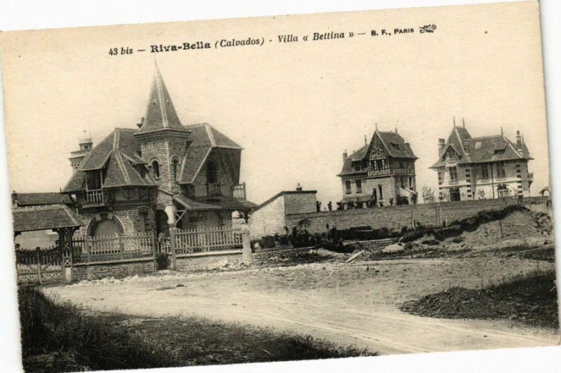 Carte postale ancienne Riva-Bella - Villa Bettina