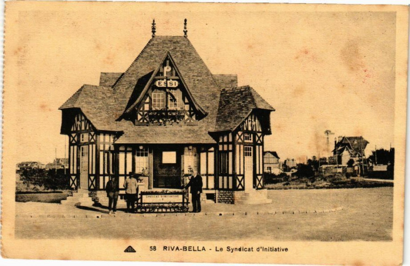 Carte postale ancienne Riva-Bella - Le Syndicat