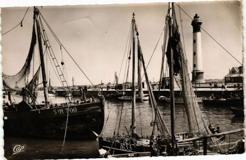 Carte postale ancienne Riva-Bella - Le Port