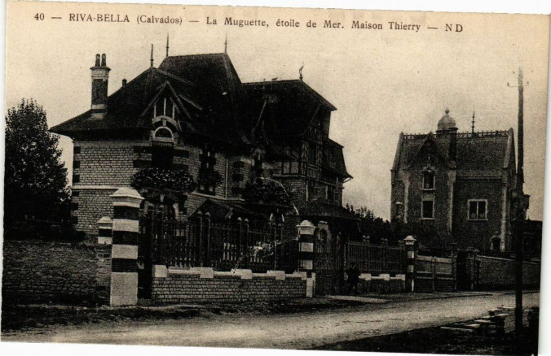 Carte postale ancienne Riva-Bella - La Muguette