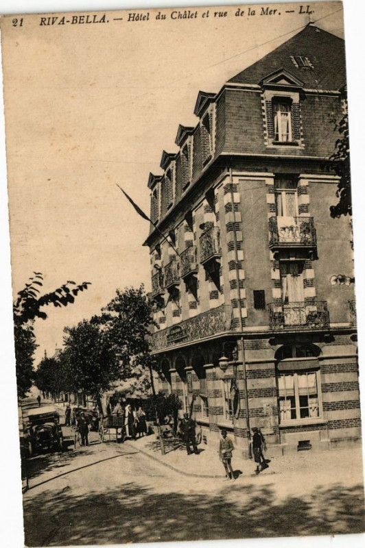 Carte postale ancienne Riva-Bella - Hotel du Chalet