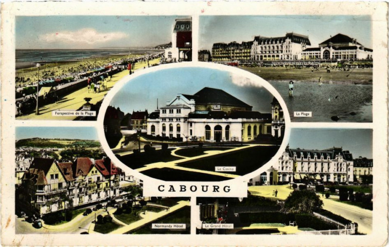 Carte postale ancienne Cabourg à Cabourg
