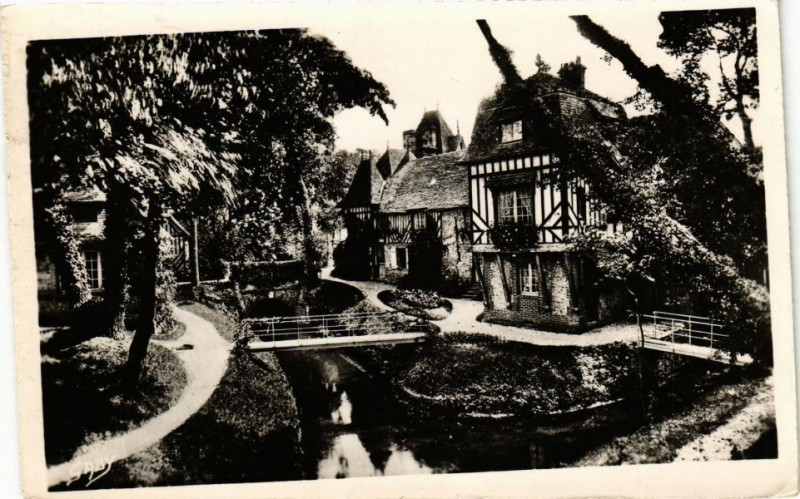 Carte postale ancienne Houlgate - Le Mouln Landry à Houlgate