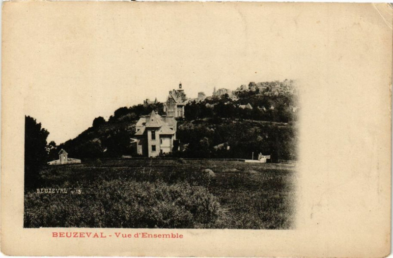 Carte postale ancienne Beuzeval - Vue d'Ensemble