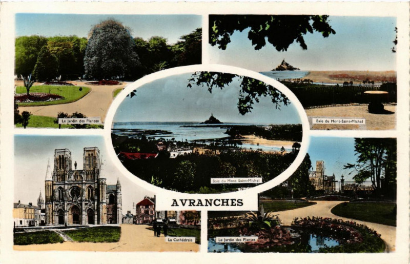 Carte postale ancienne Avranches - Scenes à Avranches