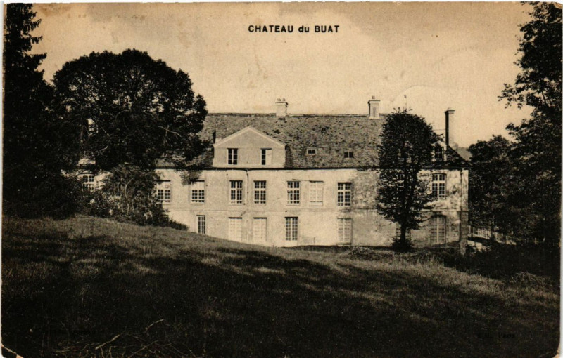 Carte postale ancienne Chateau du Buat