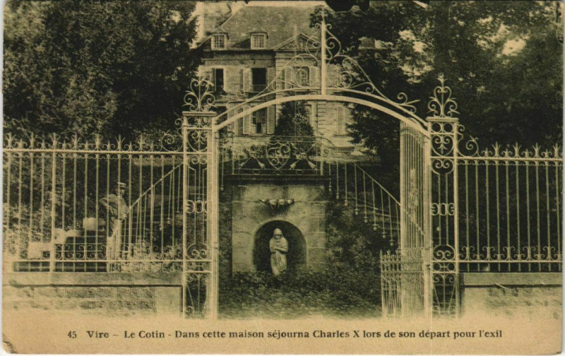 Carte postale ancienne Vire - Le Cotin