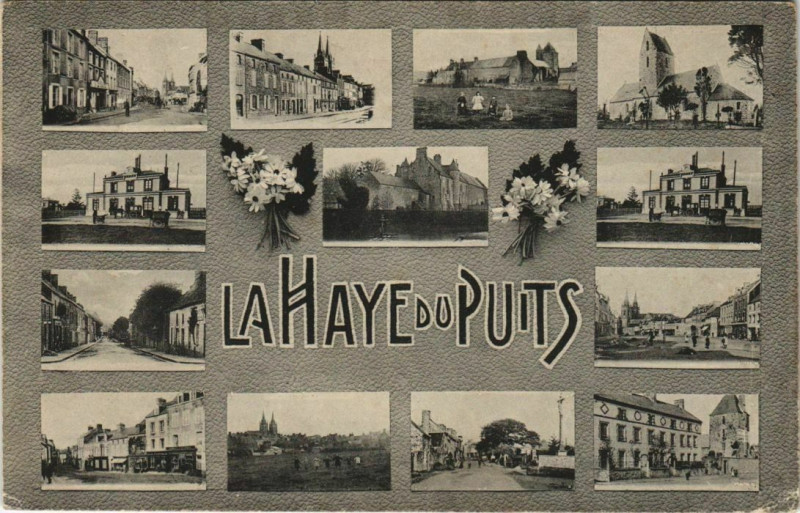Carte postale ancienne La Haye-du-Puits à La Haye