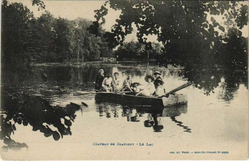 Carte postale ancienne Chateau de Glatigny