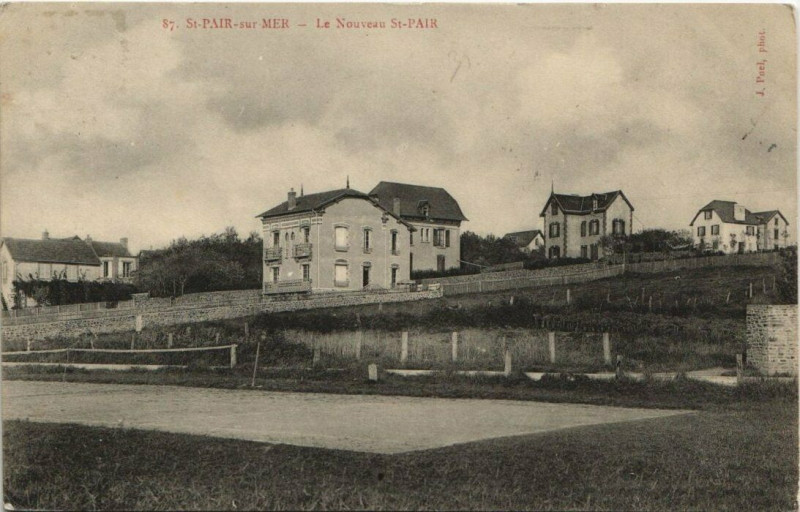 Carte postale ancienne Saint-Pair-Vue générale