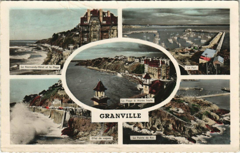 Carte postale ancienne Granville à Granville