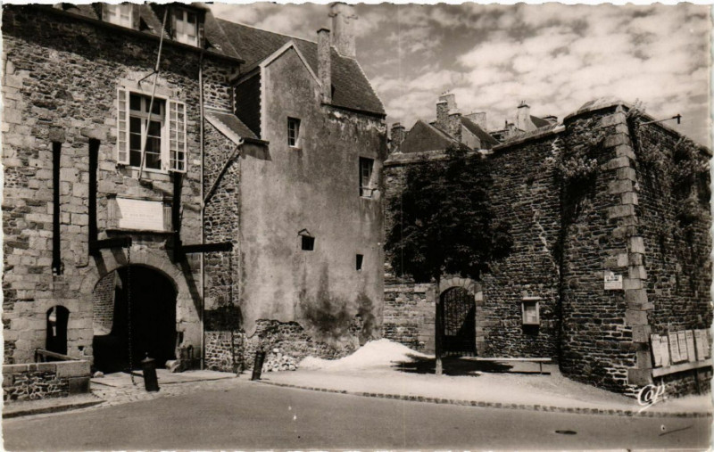 Carte postale ancienne Granville - Le Pont-Levis à Granville