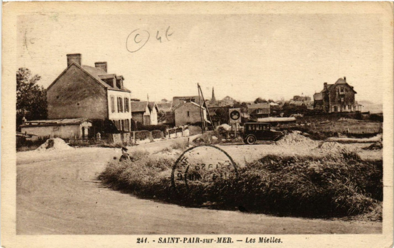 Carte postale ancienne Saint-Pair-sur-Mer - Les Mielles à Saint-Pair-sur-Mer
