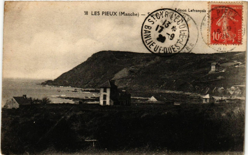 Carte postale ancienne Les Pieux (Manche) - Suiotort aux Pieux