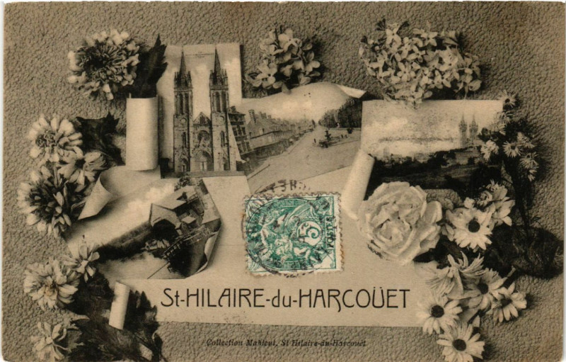 Carte postale ancienne Saint-Hilaire-du-Harcouet à Saint-Hilaire-du-Harcouët