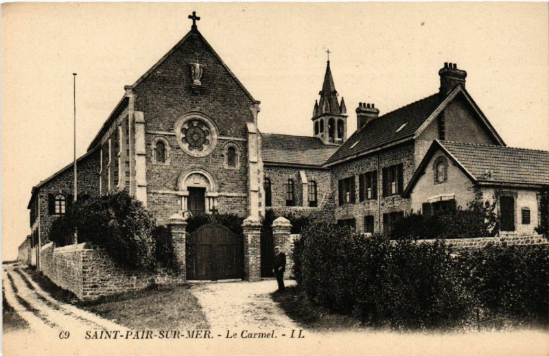 Carte postale ancienne Saint-Pair-sur-Mer - Le Carmel à Saint-Pair-sur-Mer