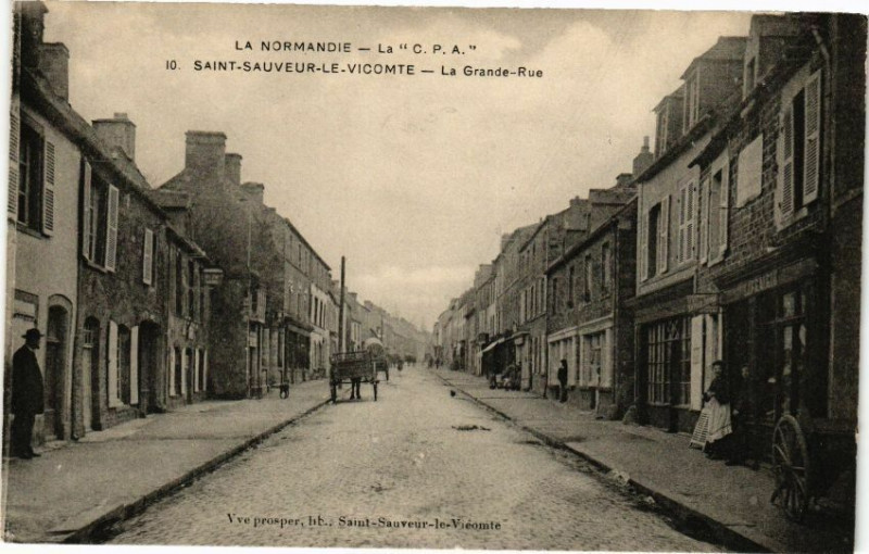 Carte postale ancienne La Normandie - La C.P.A. - Saint-Sauveur-le Vicomte - La Grandel à Saint-Sauveur-le-Vicomte