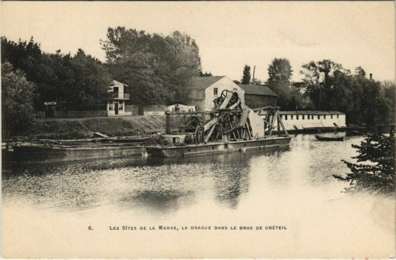 Carte postale ancienne Les Sites de la Marne