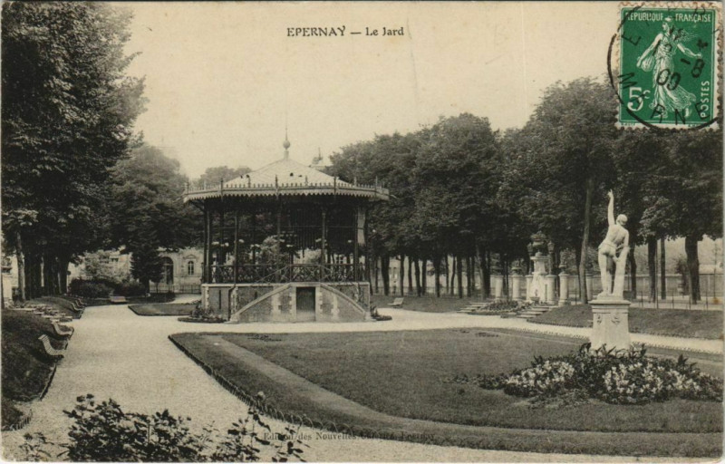 Carte postale ancienne Epernay-le-Jard à Épernay