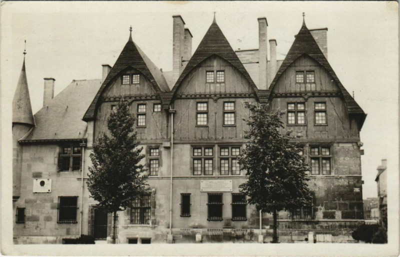 Carte postale ancienne Reims - Hotel Levergeur à Reims