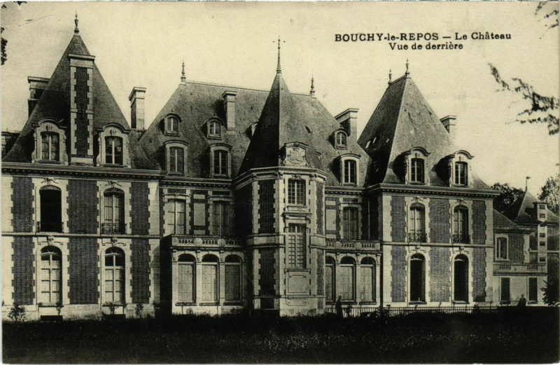 Carte postale ancienne Boughy-le-Repos - Le Chateau