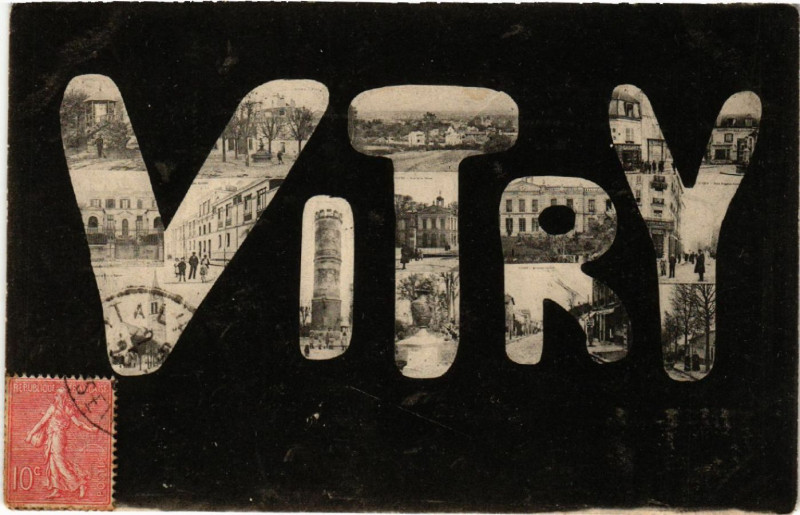 Carte postale ancienne Vitry