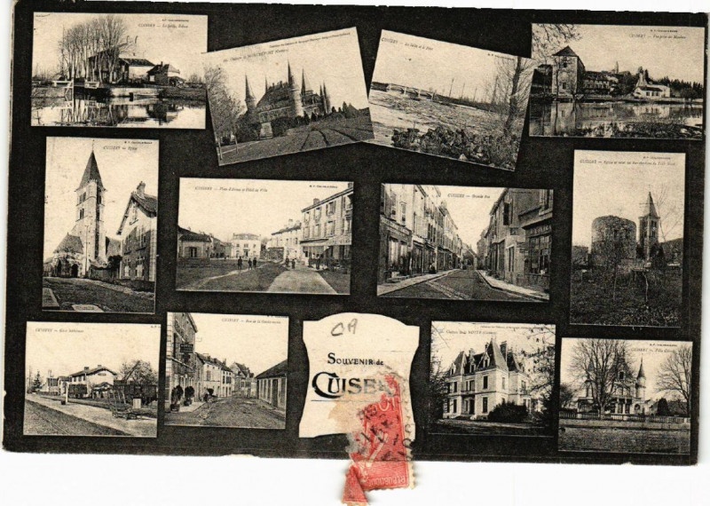 Carte postale ancienne Souvenir