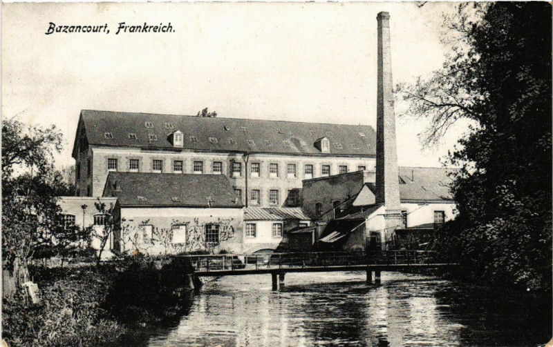 Carte postale ancienne Bazancourt Frankreich à Bazancourt
