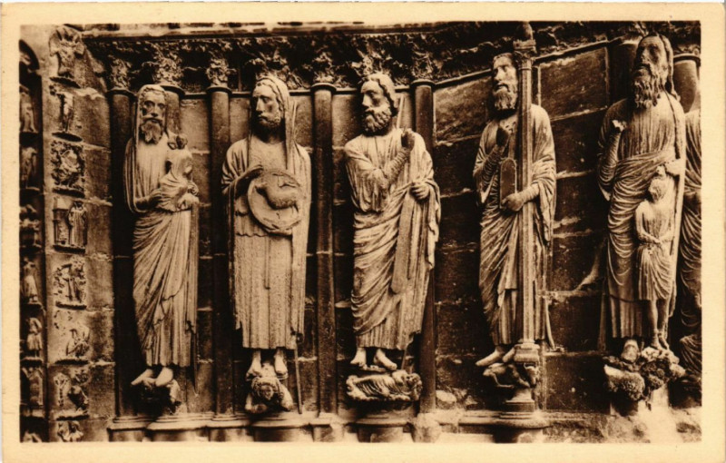 Carte postale ancienne Reims Cathédrale à Reims