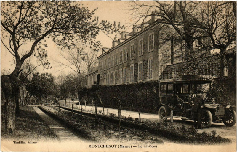 Carte postale ancienne Montchenot Le Chateau