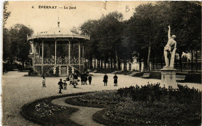 Carte postale ancienne Epernay-le-Jard à Épernay