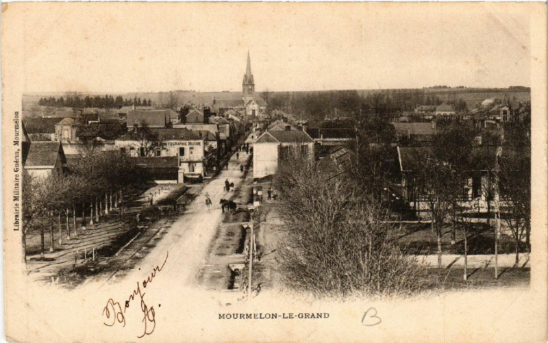 Carte postale ancienne Mourmelon-le-Grand à Mourmelon-le-Grand