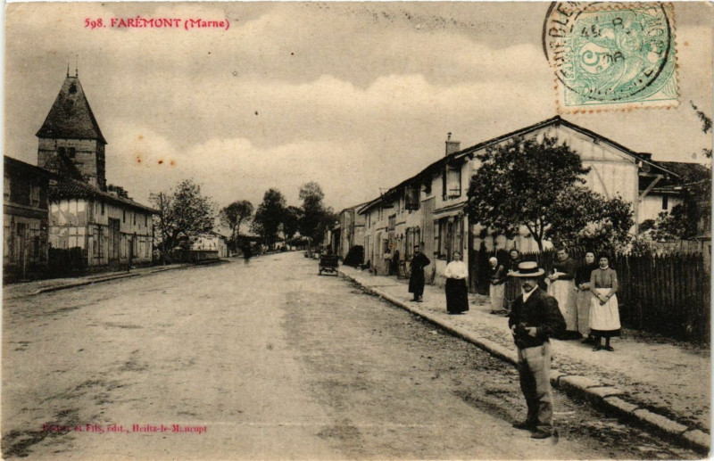 Carte postale ancienne Faremont