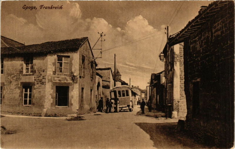 Carte postale ancienne Epoye - Frankreich à Époye