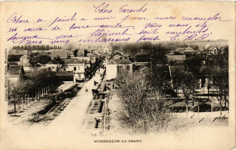 Carte postale ancienne Mourmelon-le-Grand à Mourmelon-le-Grand