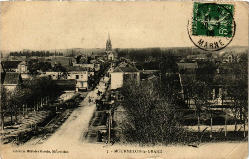 Carte postale ancienne Mourmelon -le-Grand à Mourmelon-le-Grand
