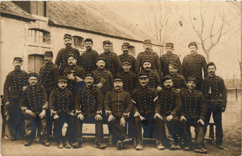 Carte postale ancienne Camp de Chalons