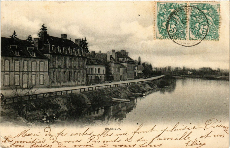 Carte postale ancienne Marcilly