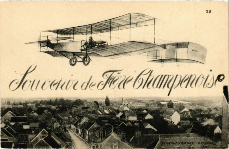 Carte postale ancienne Souvenir de Fere-Champenoise à Fère-Champenoise
