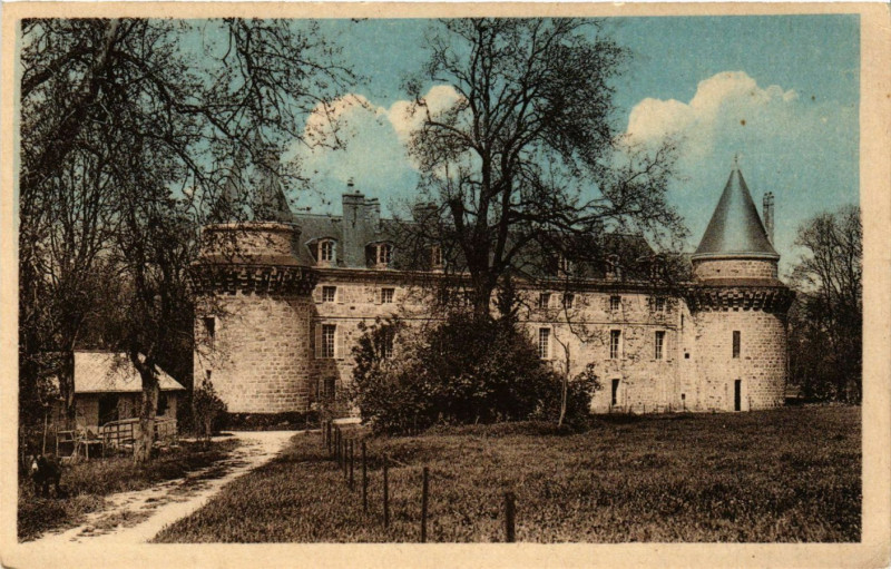 Carte postale ancienne Dormans - Le Chateau à Dormans