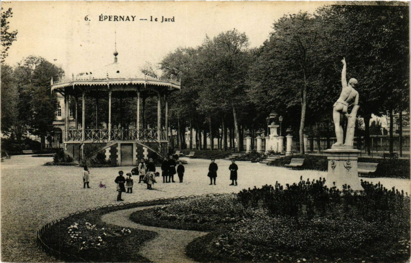 Carte postale ancienne Epernay --le-Jard à Épernay