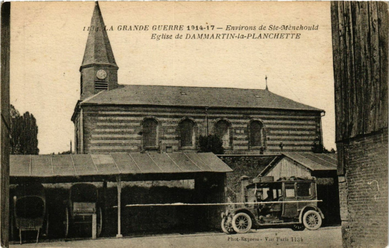 Carte postale ancienne Env. de Sainte-Menehould à Sainte-Menehould