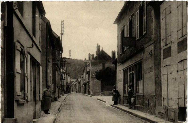 Carte postale ancienne Avize - Rue Pasteur à Avize