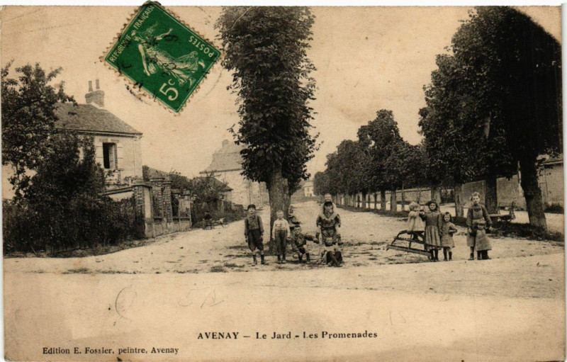 Carte postale ancienne Avenay --le-Jard