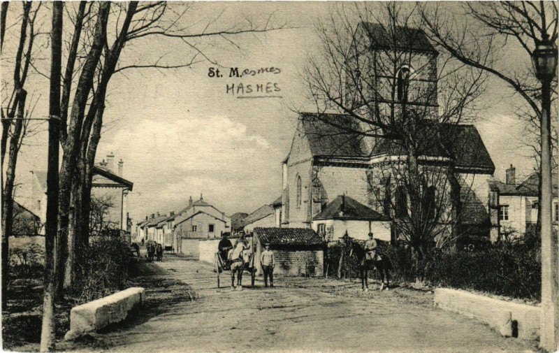 Carte postale ancienne Saint-Masmes à Saint-Masmes