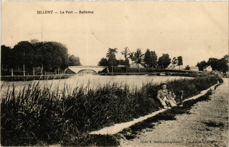 Carte postale ancienne Sillery-Le Port Bellevue à Sillery
